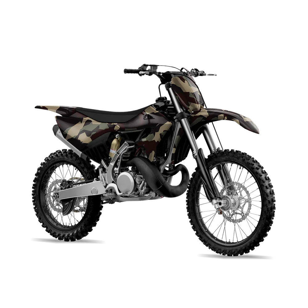 Erratic Militant Blood Dirt Bike Wraps