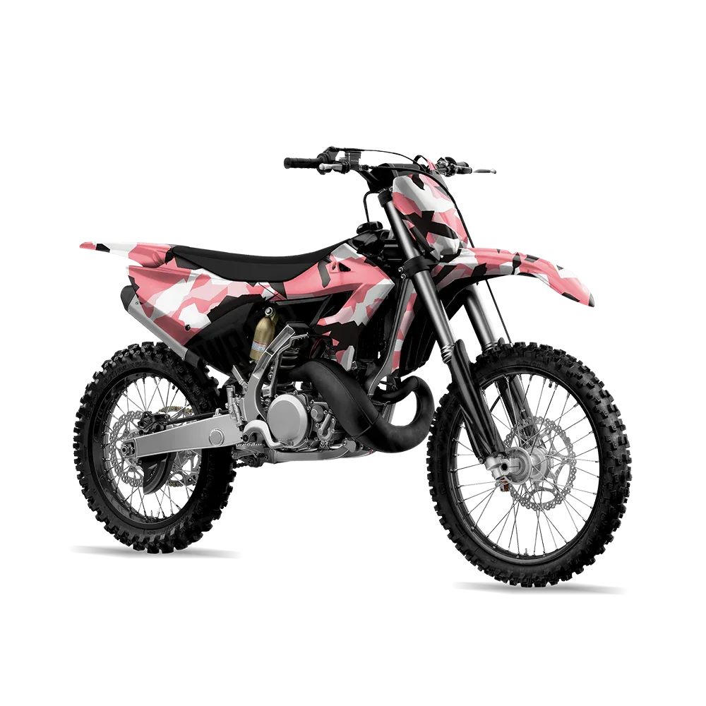 Erratic Pink Dirt Bike Wraps