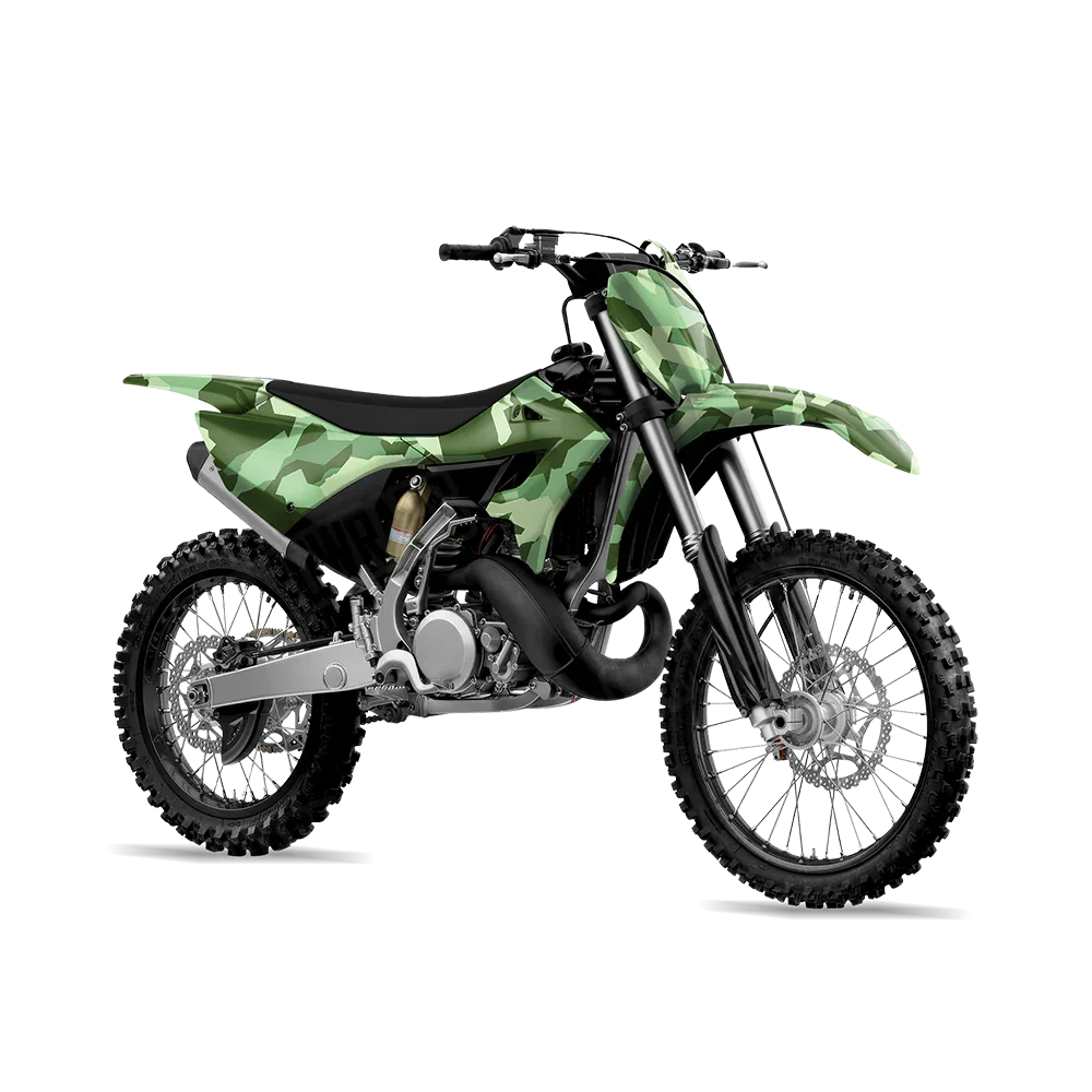 Erratic Pistachio Dirt Bike Wraps