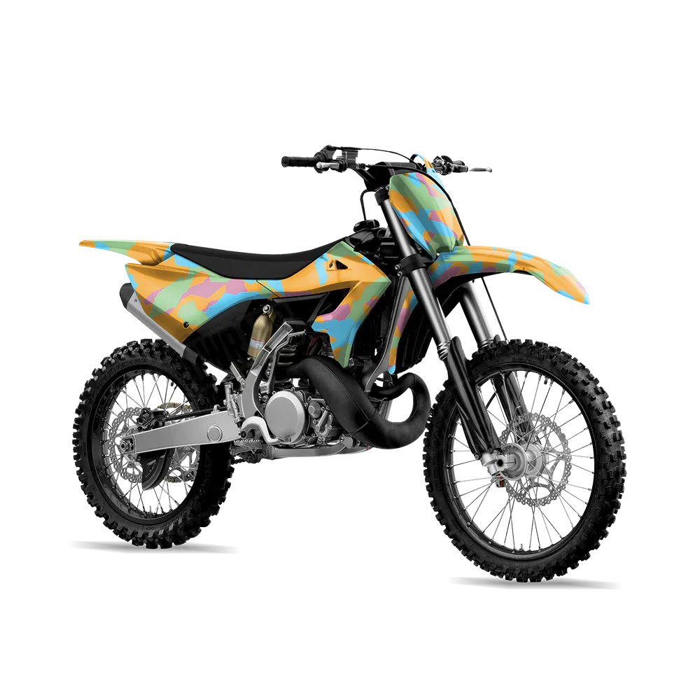 Erratic Sherbert Dirt Bike Wraps