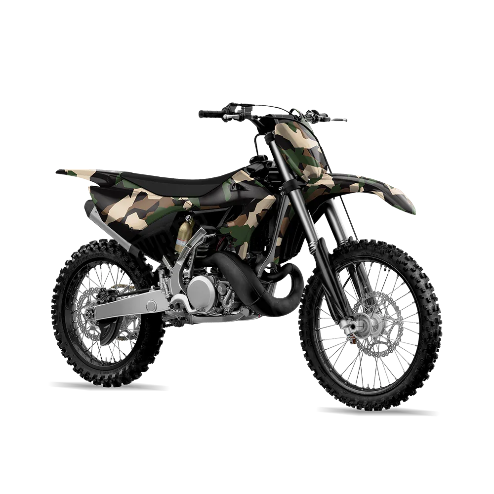 Erratic Woodland Dirt Bike Wraps