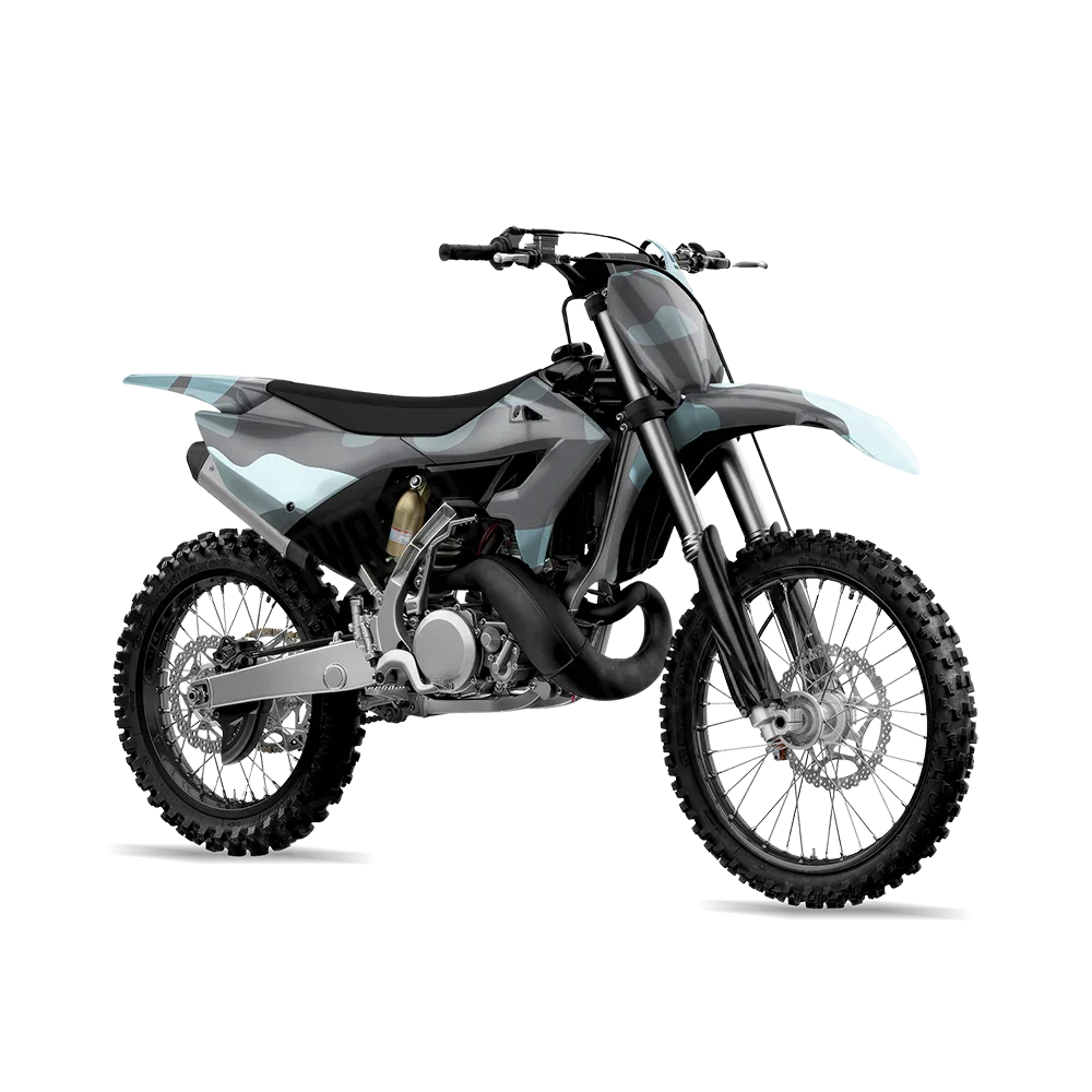 Classic Overcast Dirt Bike Wraps