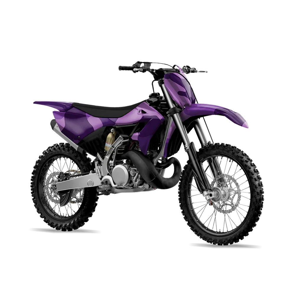 Cumulus Elite Purple Dirt Bike Wraps