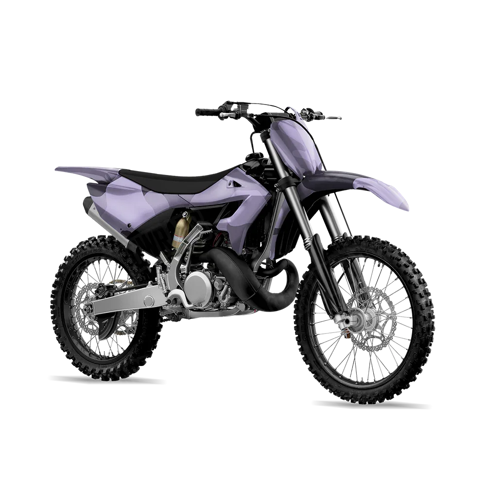 Cumulus Lilac Dirt Bike Wraps