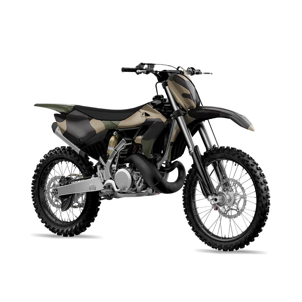 Cumulus Militant Charcoal Dirt Bike Wraps