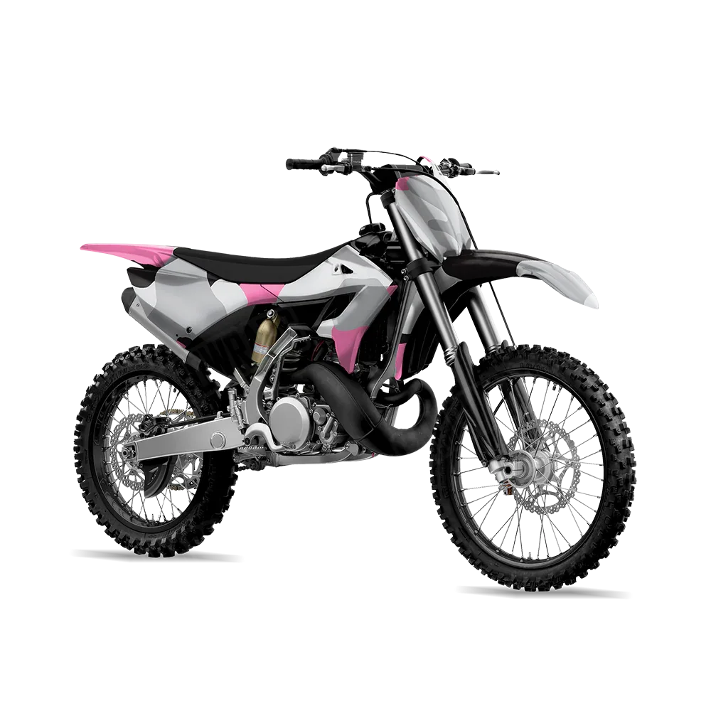 Cumulus Pink Tiger Dirt Bike Wraps