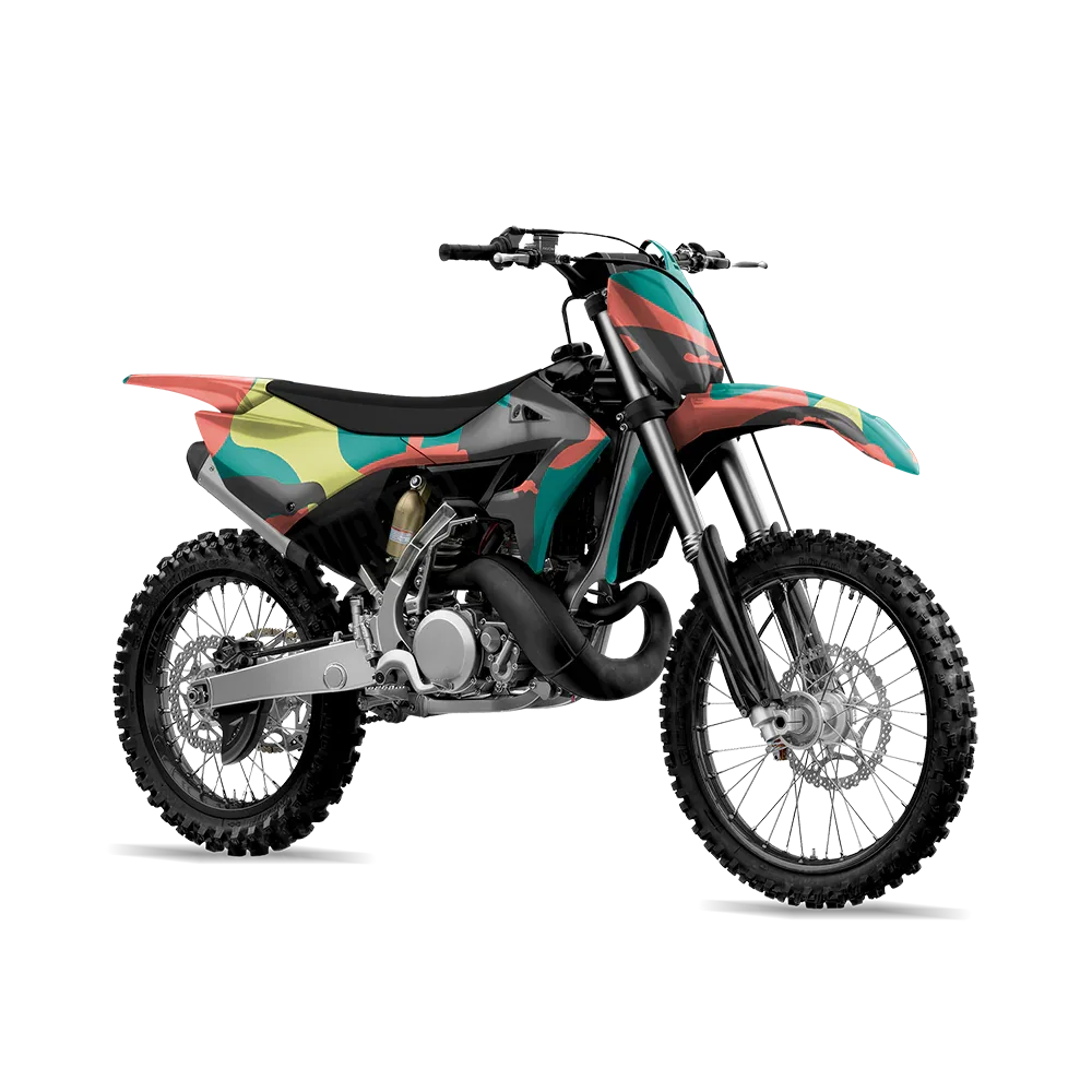 Ragged Fiesta Dirt Bike Wraps