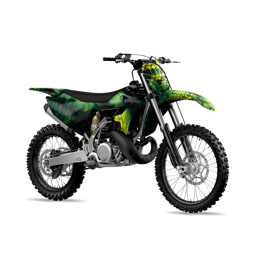 Kryptek Toxic Waste Dirt Bike Wraps