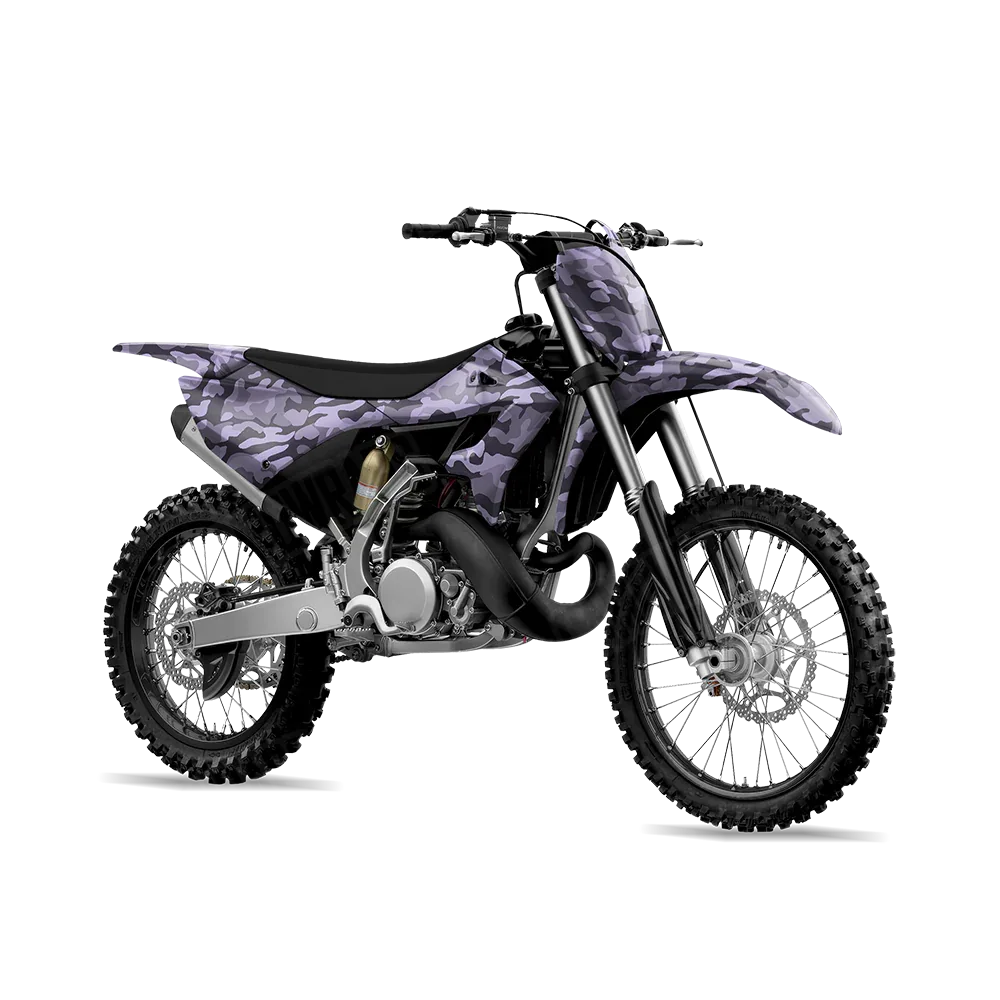 Classic Lilac Dirt Bike Wraps