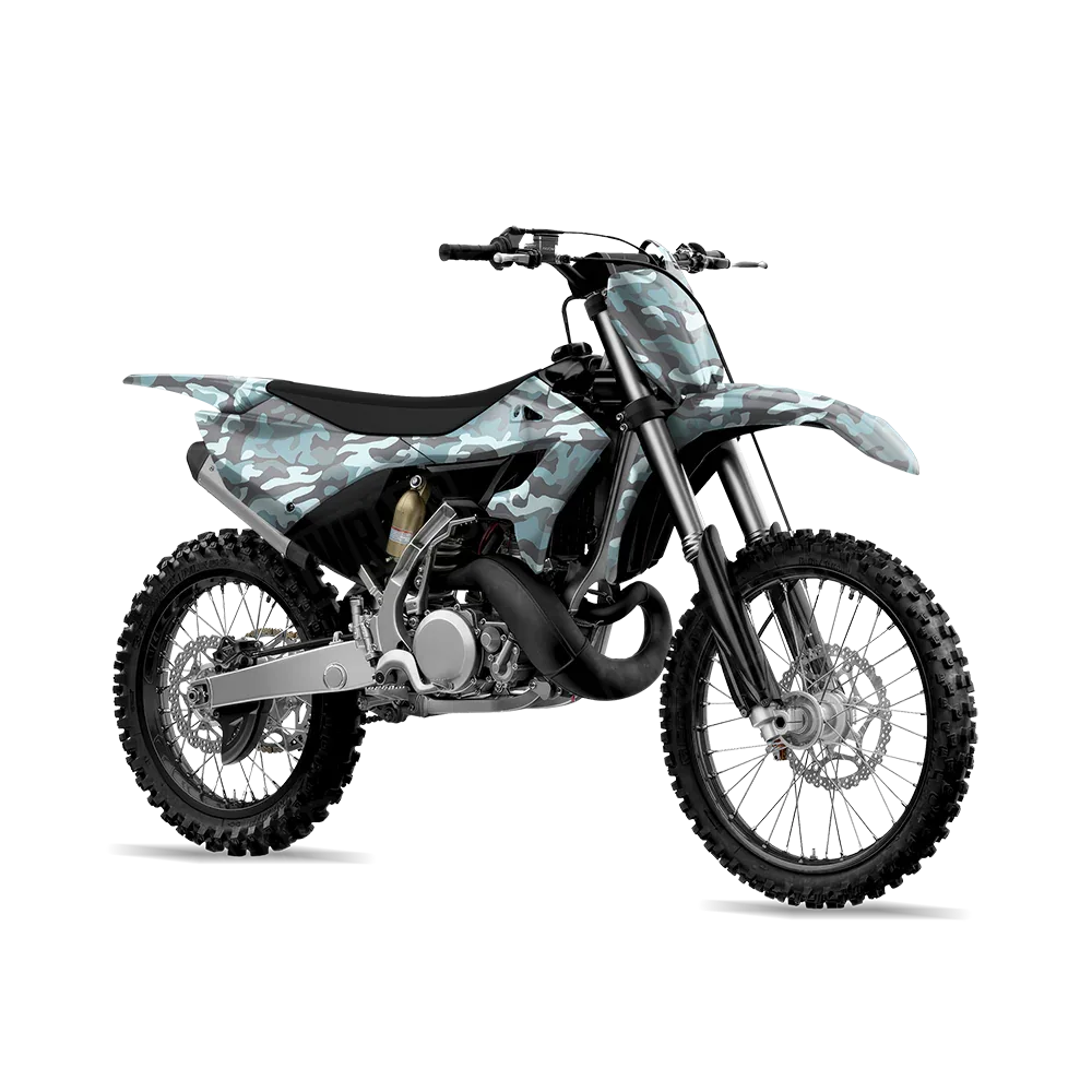 Classic Overcast Dirt Bike Wraps