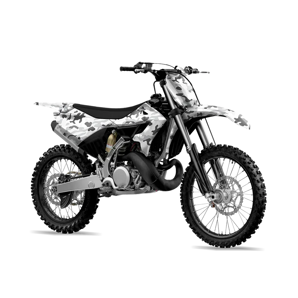Classic Snow Dirt Bike Wraps
