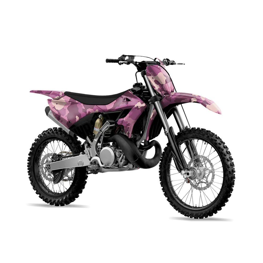 Cumulus Floral Dirt Bike Wraps