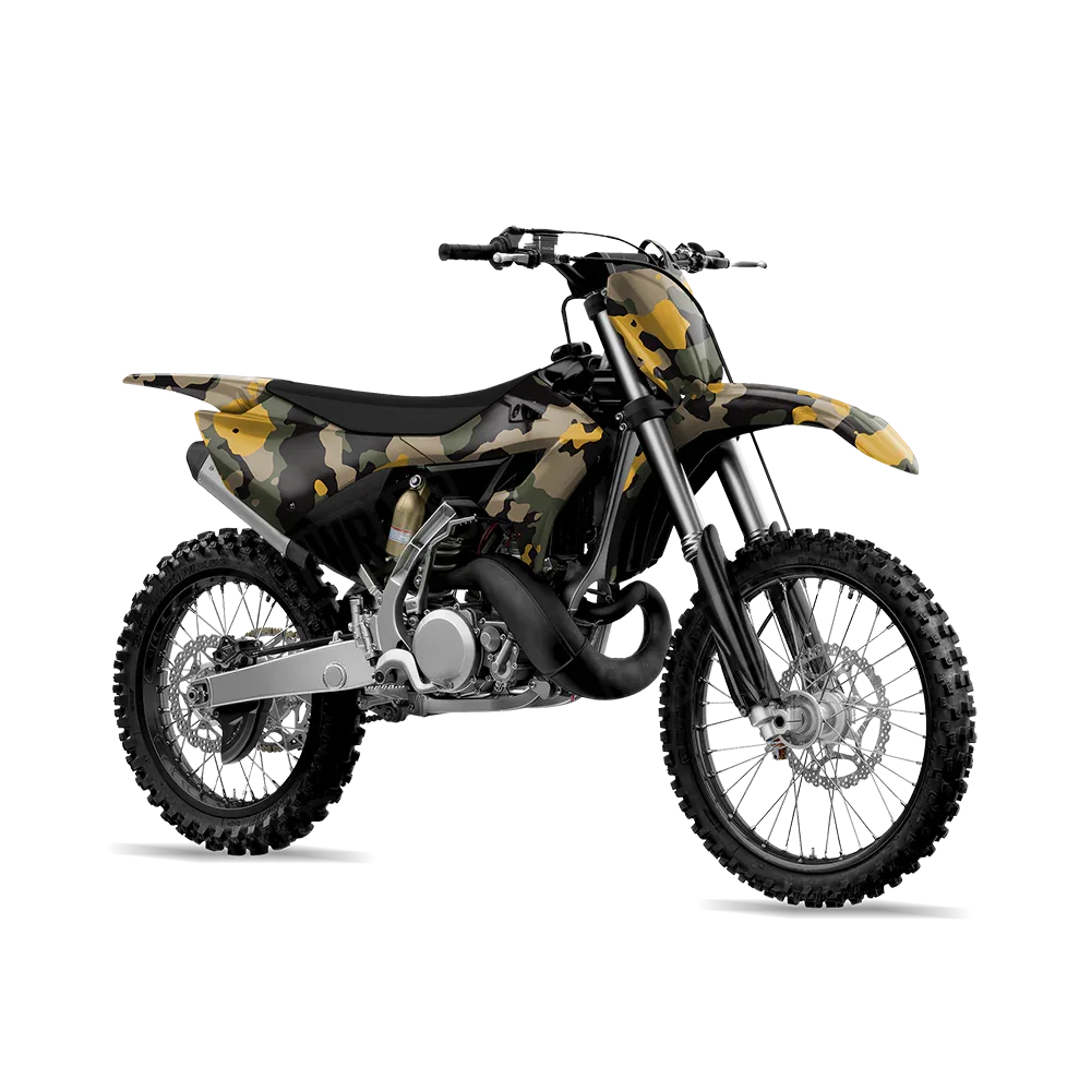 Cumulus Militant Yellow Dirt Bike Wraps