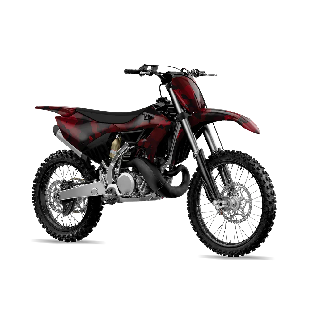 Cumulus Vampire Red Dirt Bike Wraps