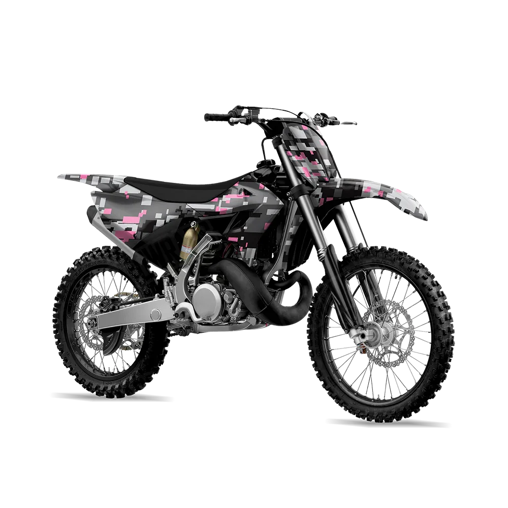 Digital Urban Pink Dirt Bike Wraps