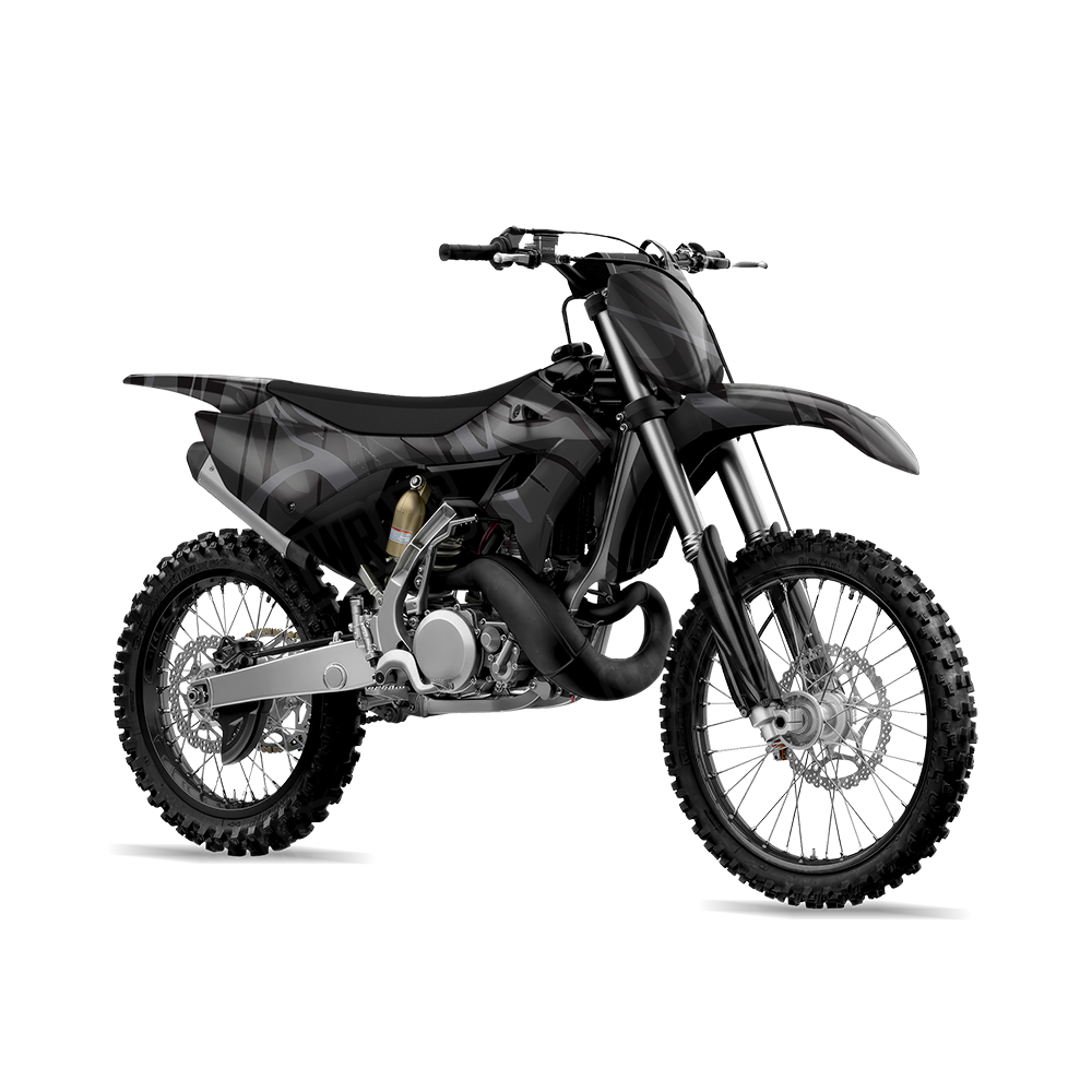 Liquid Smoke Elite Black Dirt Bike Wraps