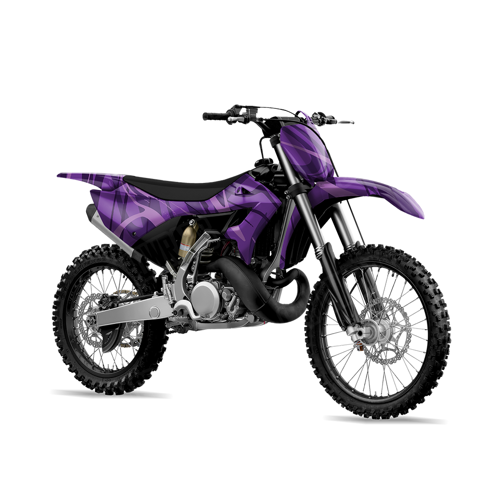Liquid Smoke Elite Purple Dirt Bike Wraps
