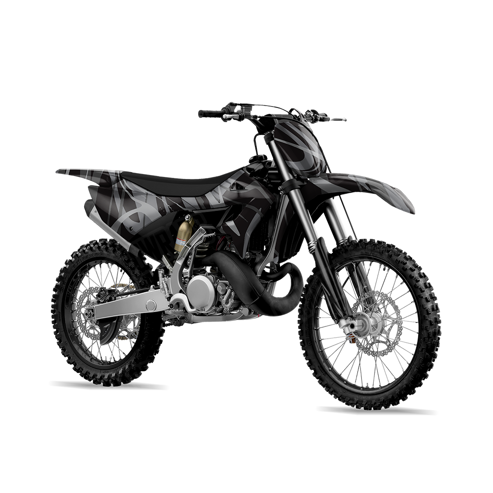 Liquid Smoke Midnight Dirt Bike Wraps