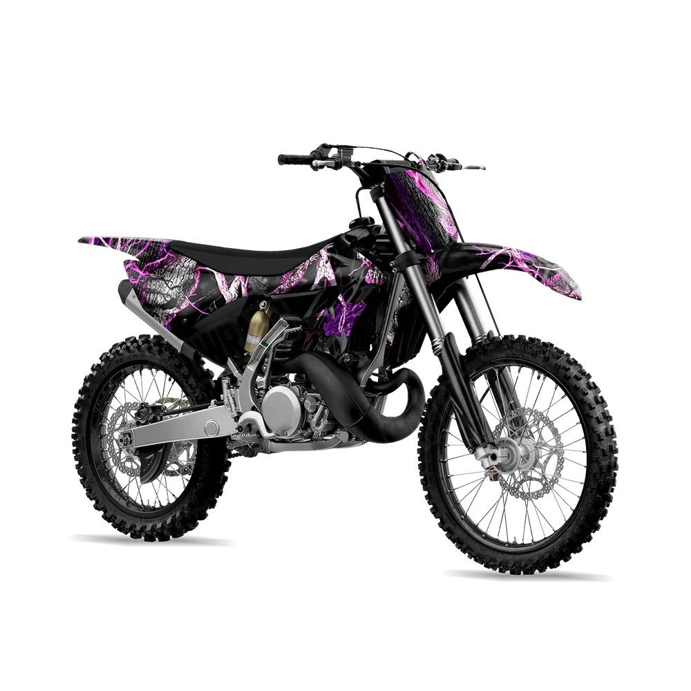 Nature Pink Voodoo Dirt Bike Wraps