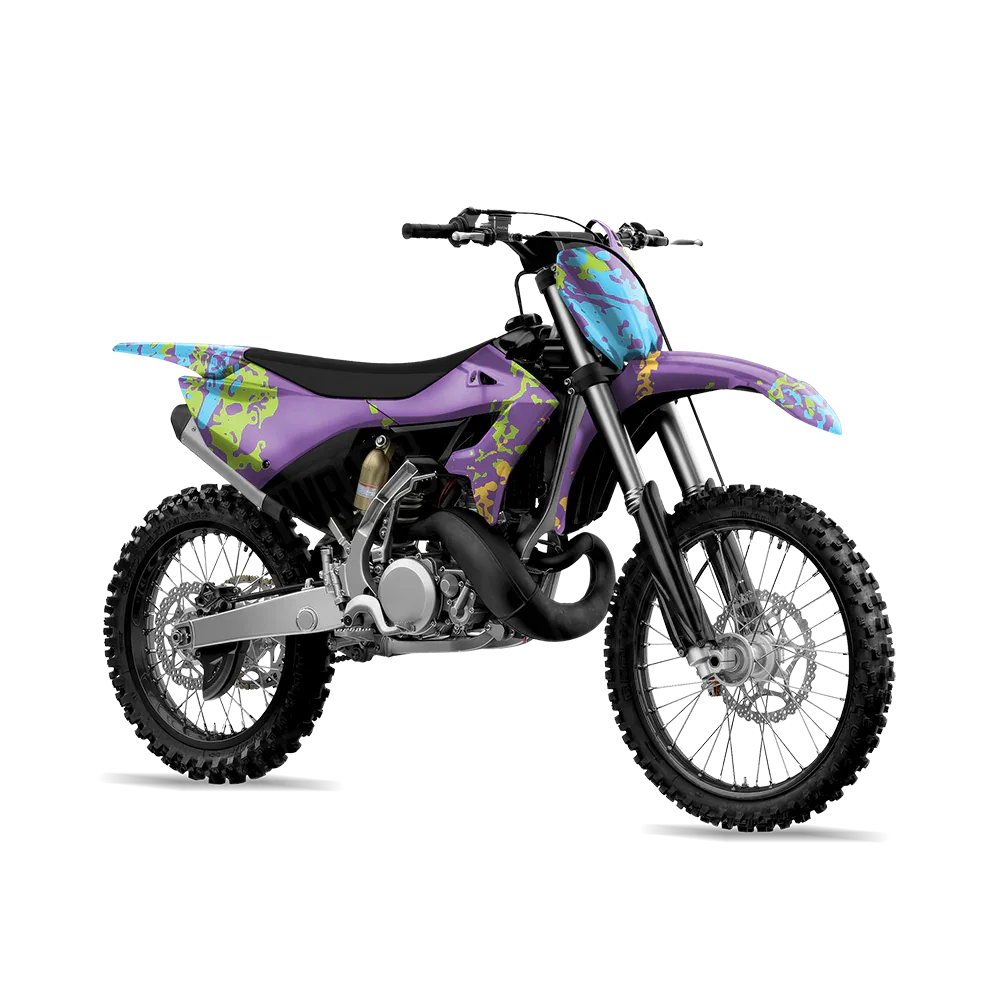 Pasted Carnival Dirt Bike Wraps