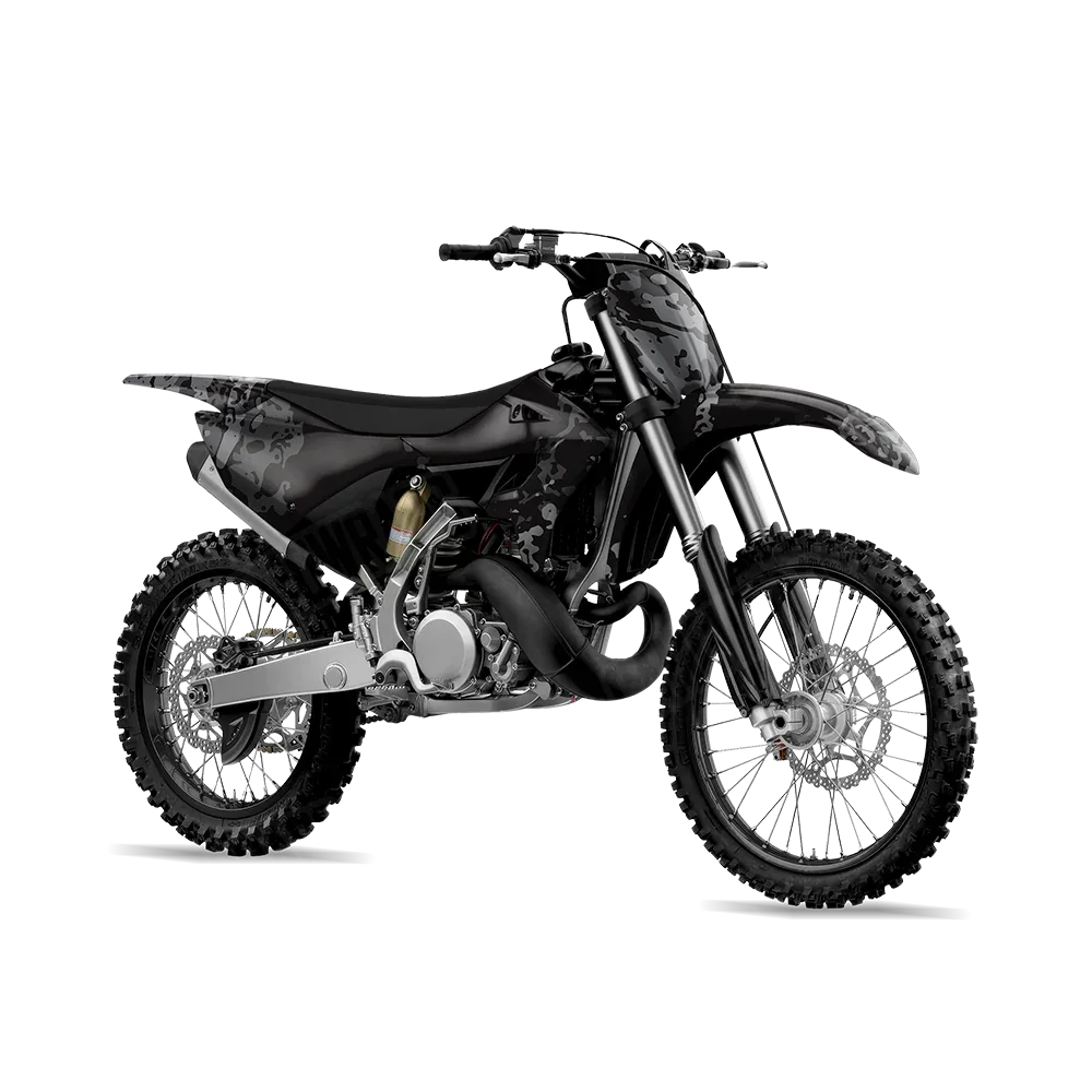 Pasted Midnight Dirt Bike Wraps