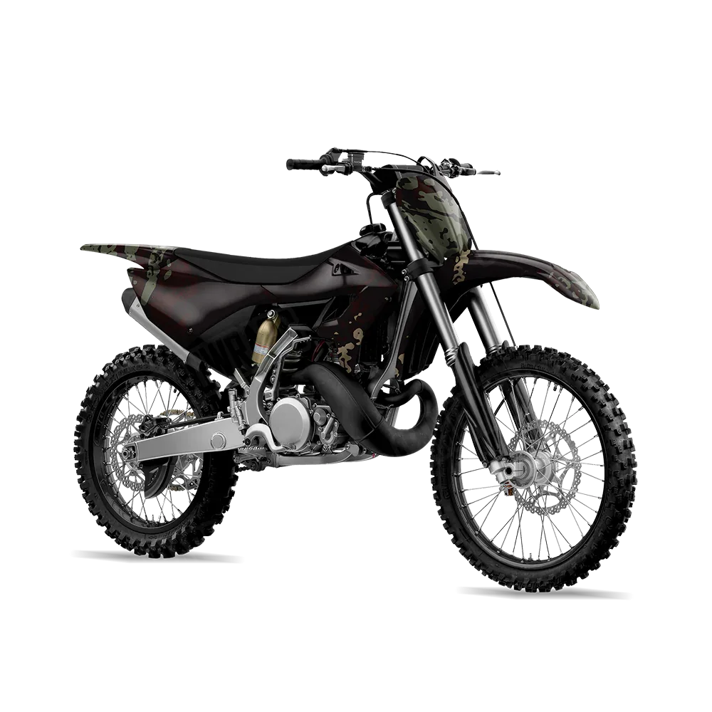 Pasted Militant Blood Dirt Bike Wraps