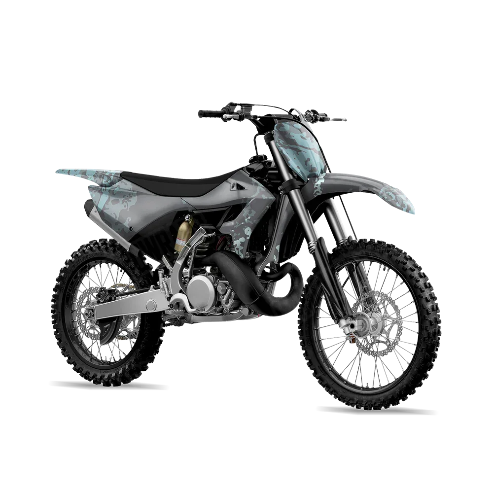 Pasted Overcast Dirt Bike Wraps