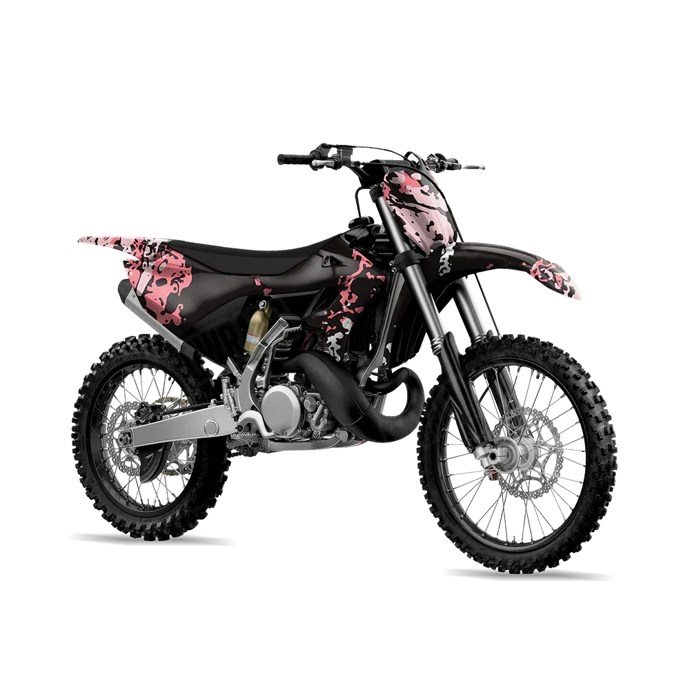 Pasted Pink Dirt Bike Wraps
