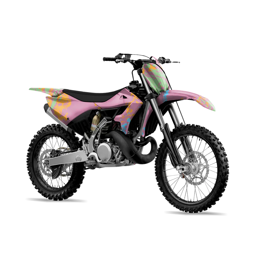 Pasted Sherbert Dirt Bike Wraps