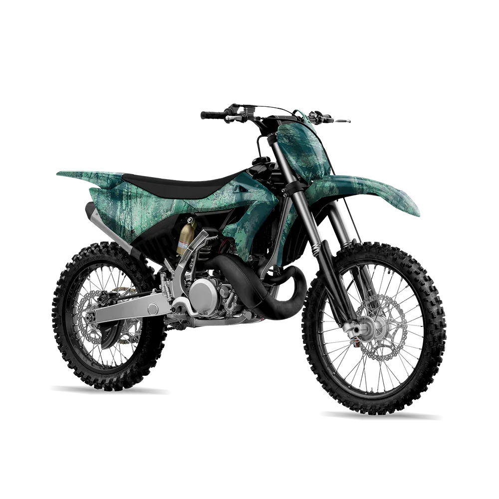 Realtree Aspect Sea Foam Dirt Bike Wraps