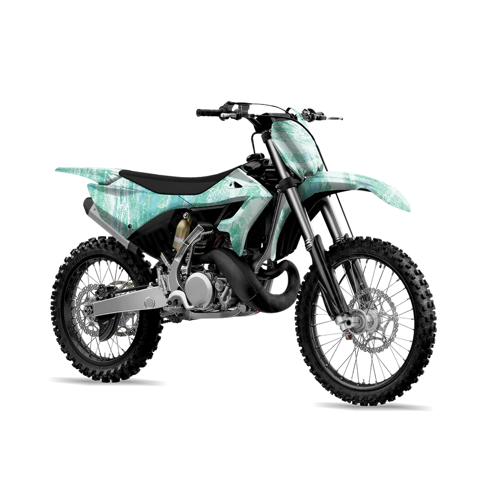 Realtree Aspect Teal Waters Dirt Bike Wraps