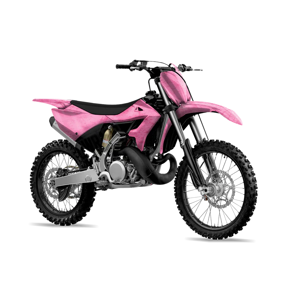 Realtree Fishing Pink Dirt Bike Wraps