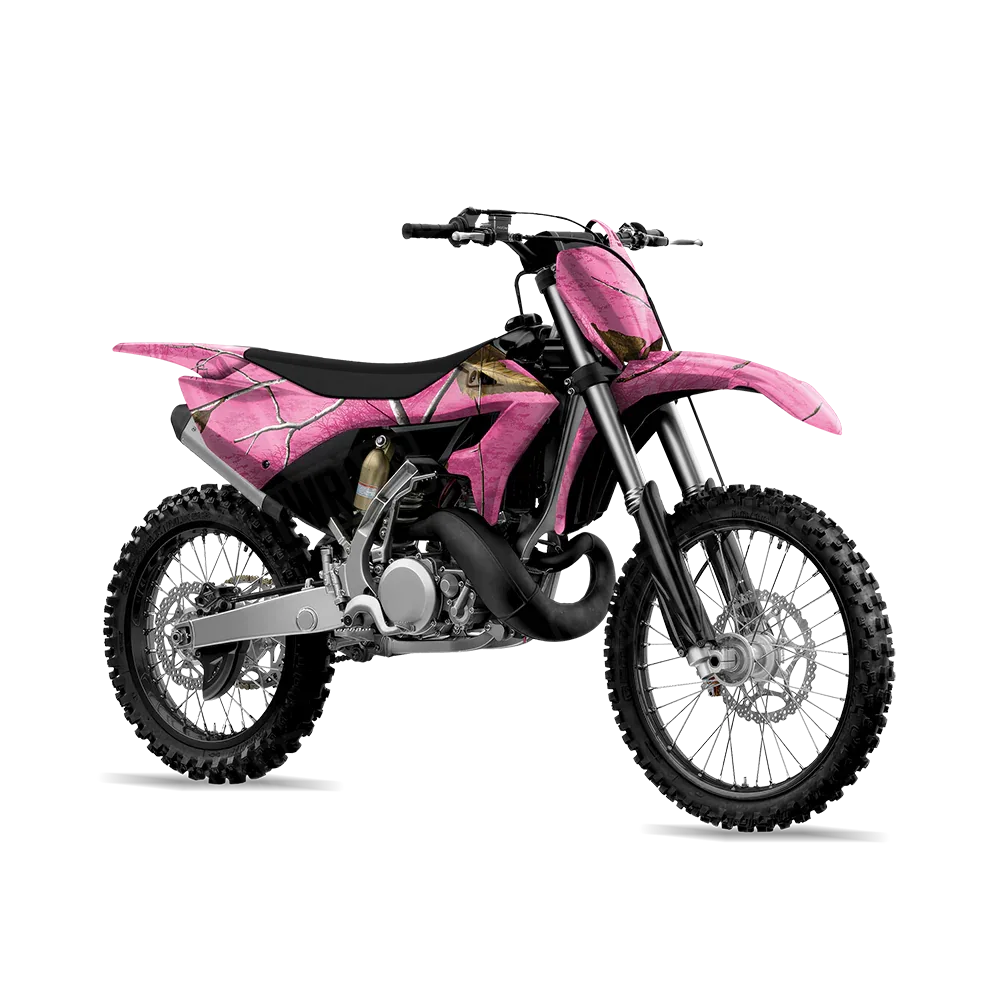 Realtree XTRA Colors Pink Dirt Bike Wraps