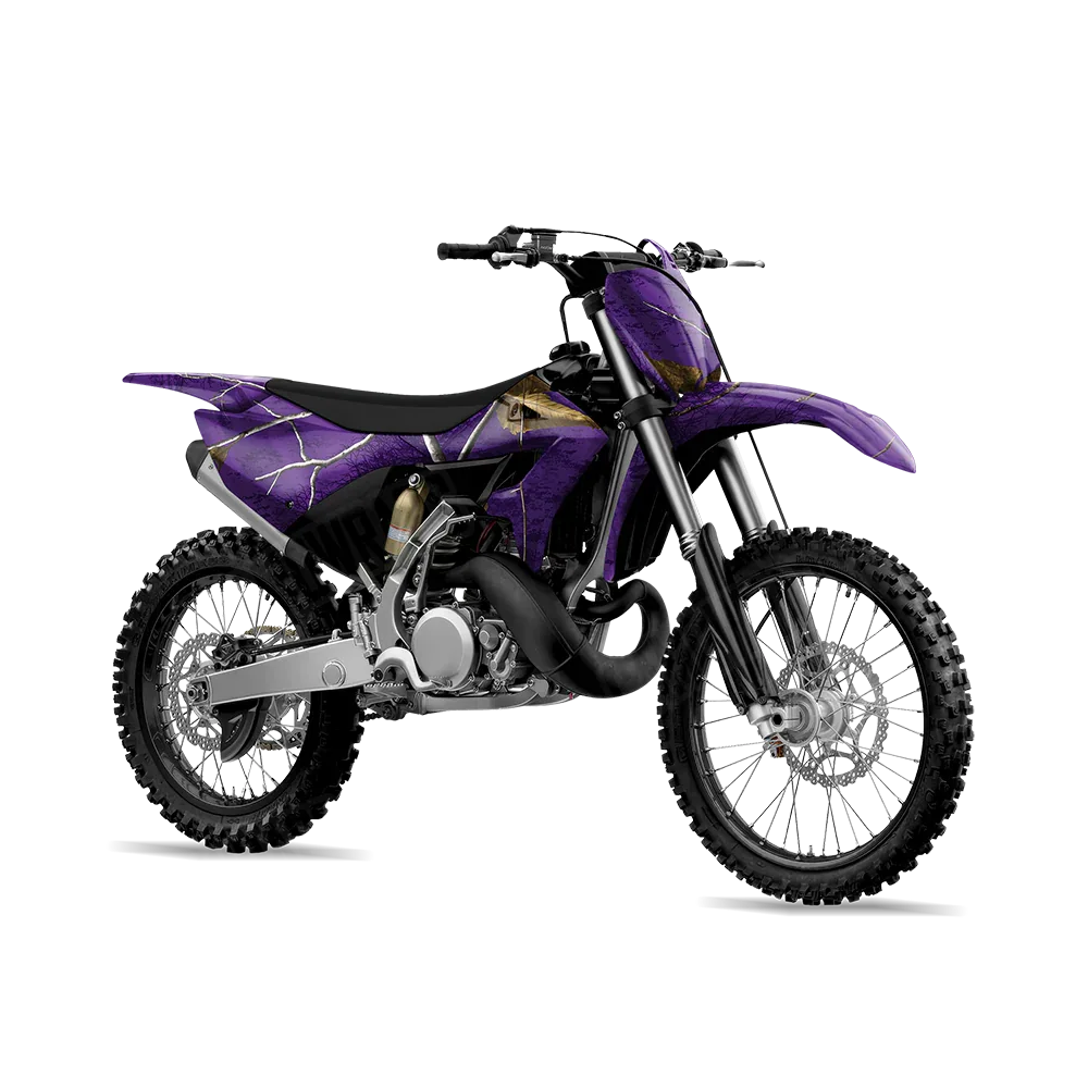 Realtree XTRA Colors Purple Dirt Bike Wraps