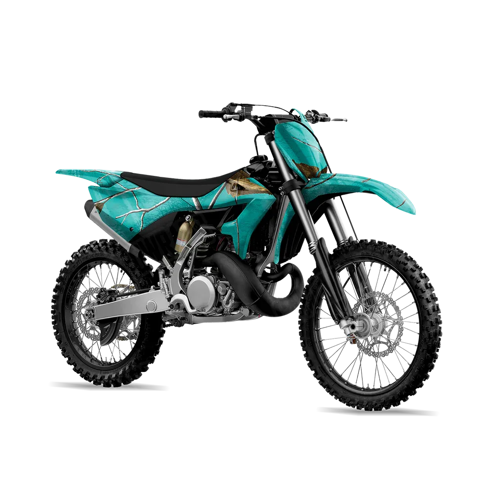 Realtree XTRA Colors Tiffany Blue Dirt Bike Wraps