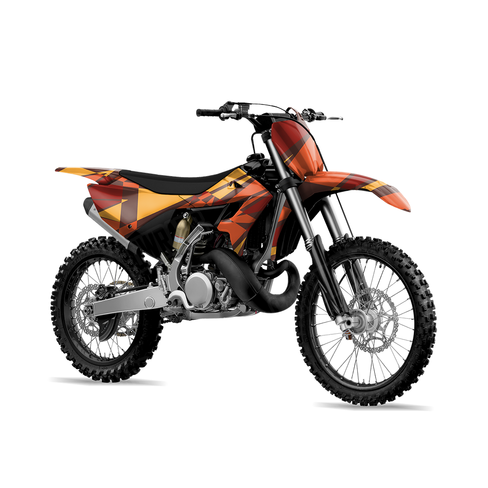 Sharp Autumn Dirt Bike Wraps