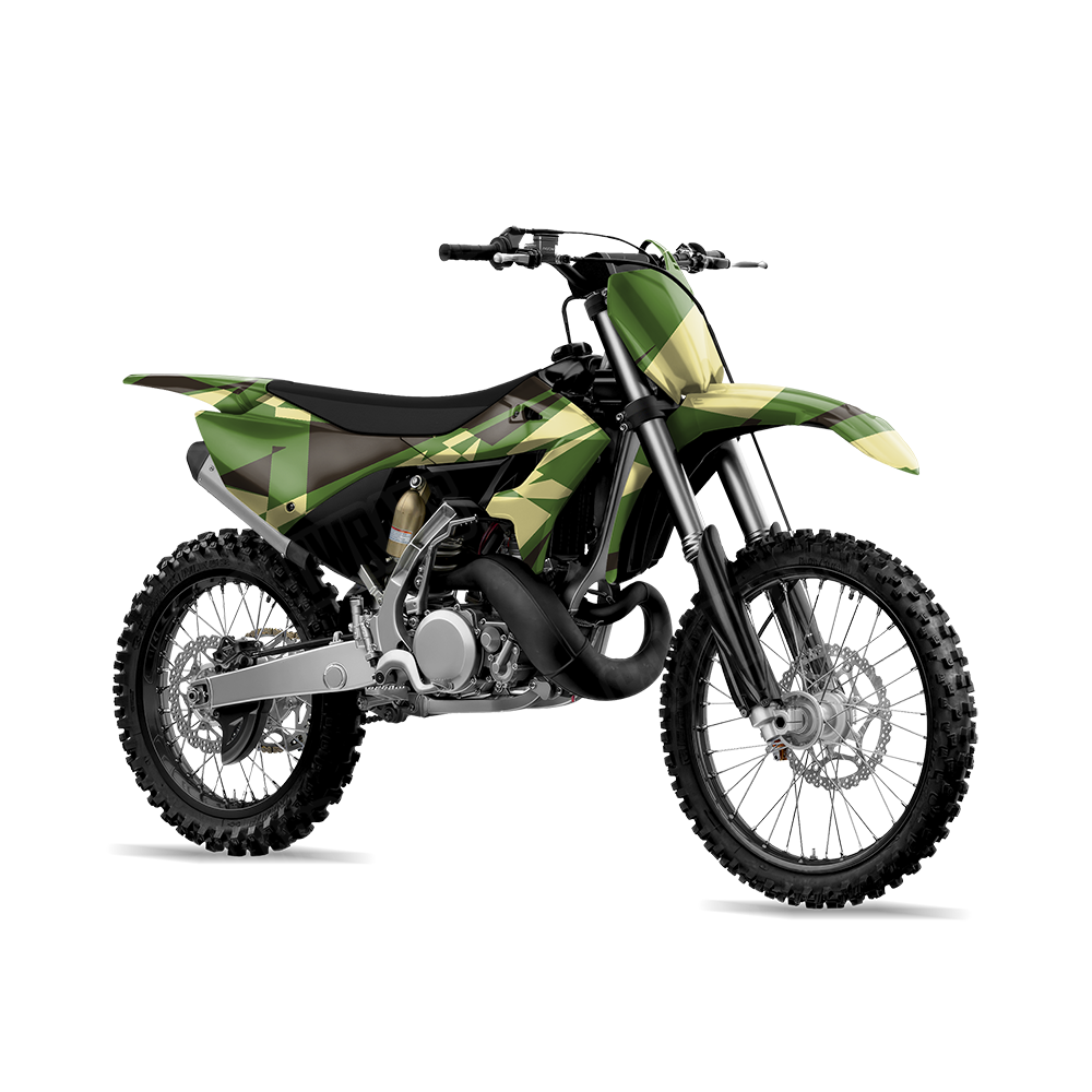 Sharp Jungle Dirt Bike Wraps