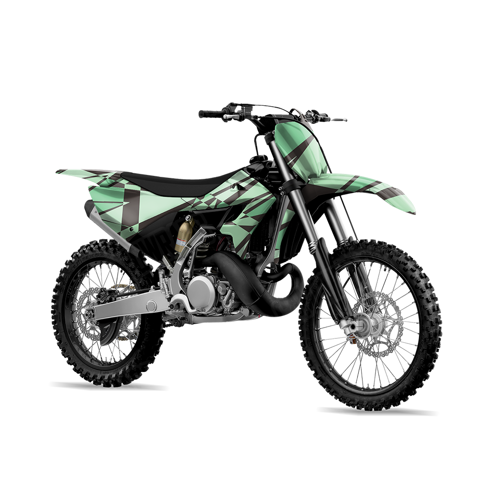Sharp Mint Chocolate Chip Dirt Bike Wraps