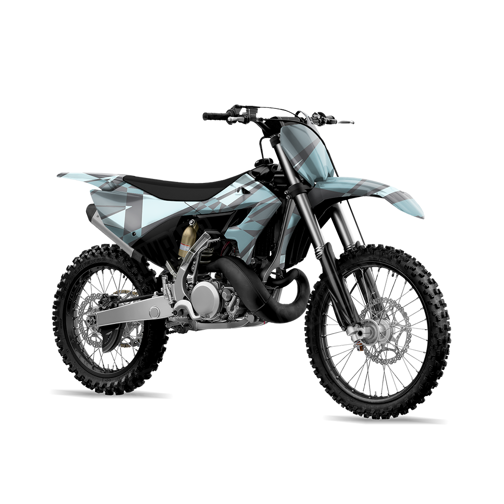 Sharp Overcast Dirt Bike Wraps