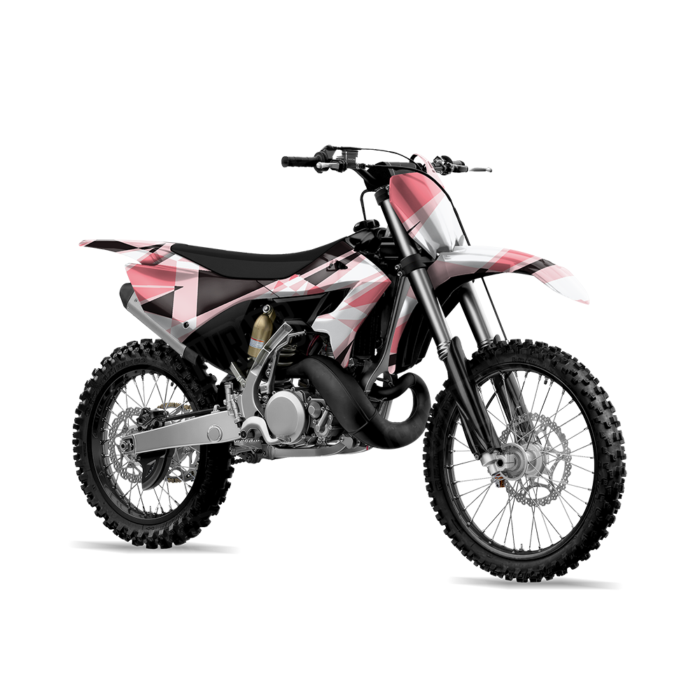 Sharp Pink Dirt Bike Wraps