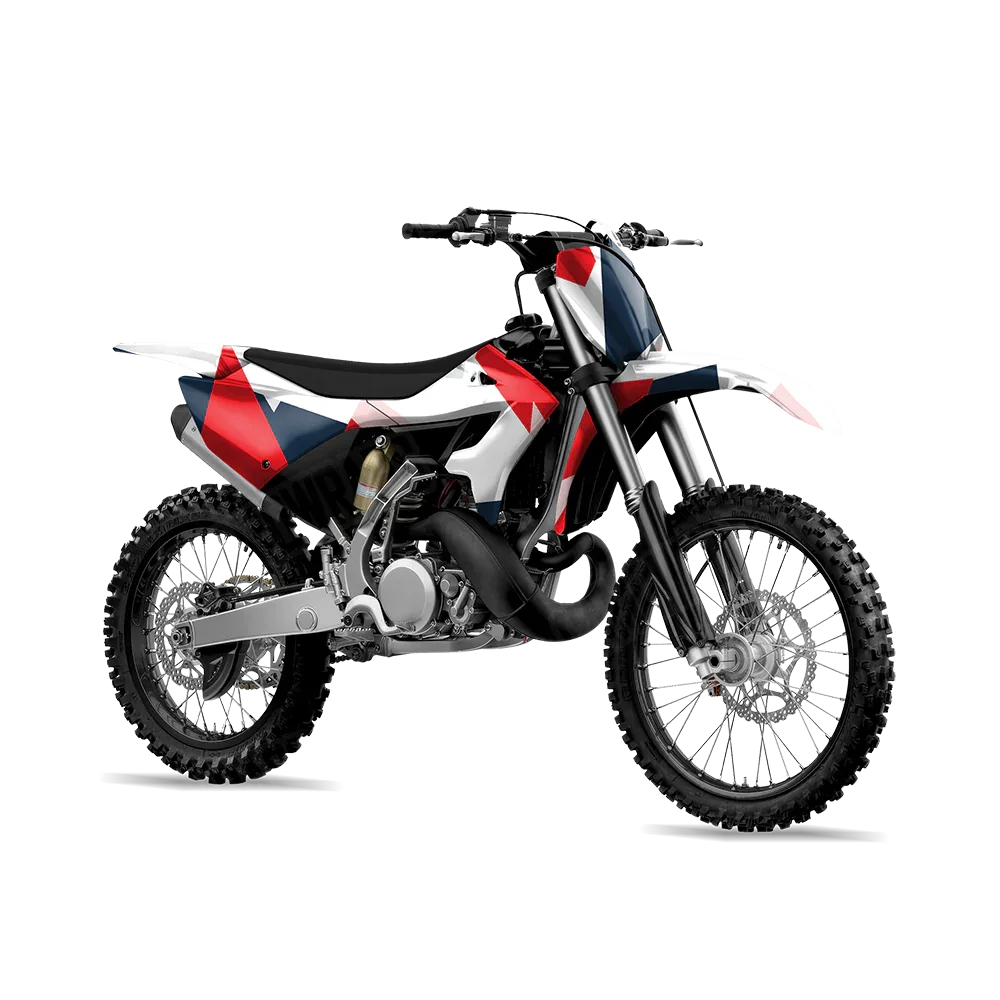 Shattered America Dirt Bike Wraps