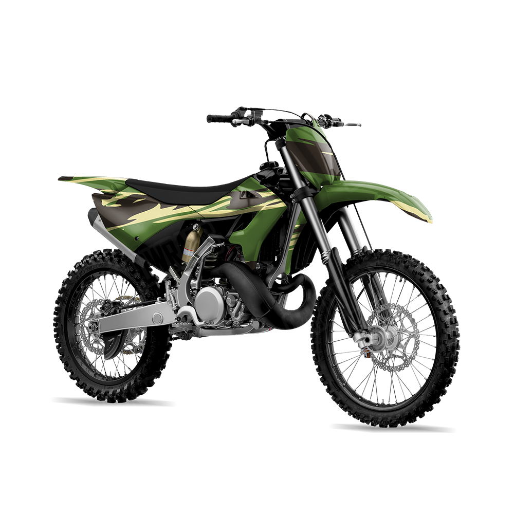 Shredded Jungle Dirt Bike Wraps