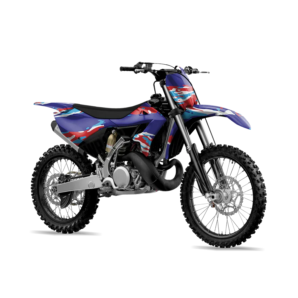 Vietnam Tiger Stripe M Series Dirt Bike Wraps