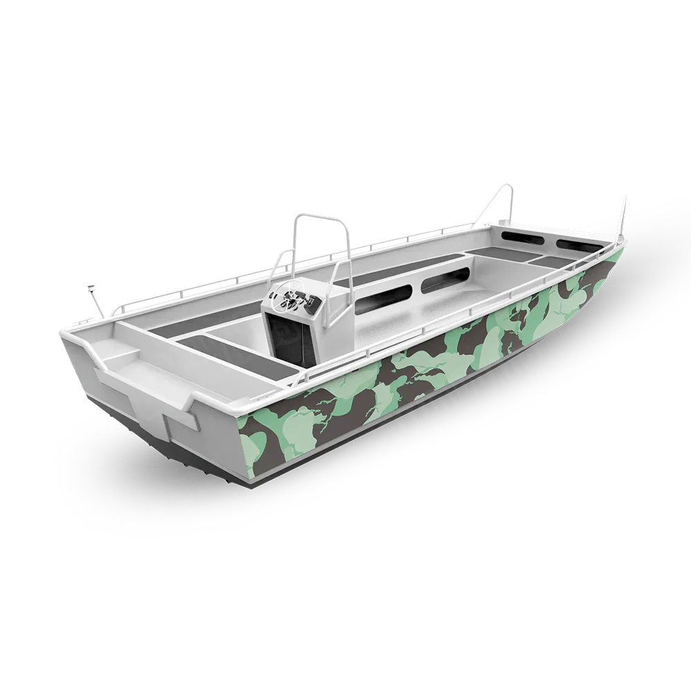 Ragged Fishing Boat Camo Vinyl Wraps - Camo Wraps