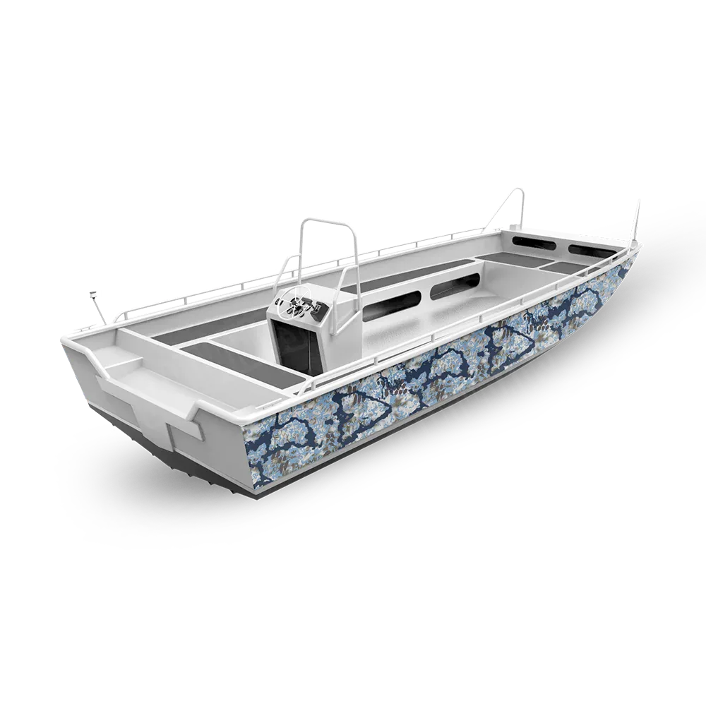 Kryptek Fishing Boat Camo Vinyl Wraps - Camo Wraps