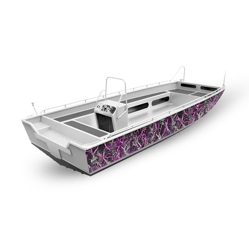 Nature Fishing Boat Camo Vinyl Wraps - Camo Wraps