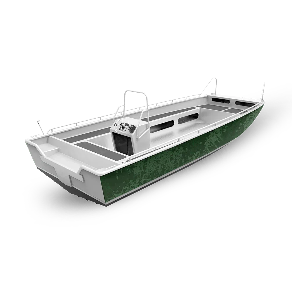 Pasted Elite Green Fishing Boat Wraps