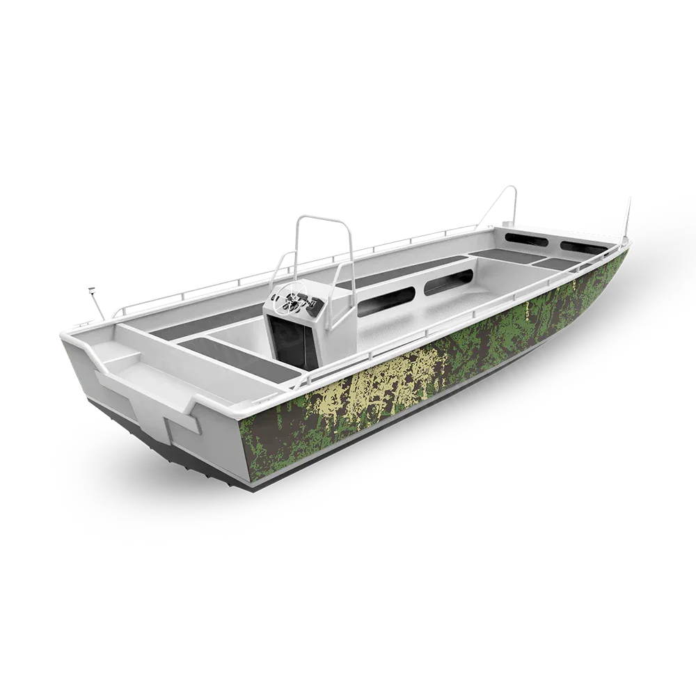 Pasted Jungle Fishing Boat Wraps