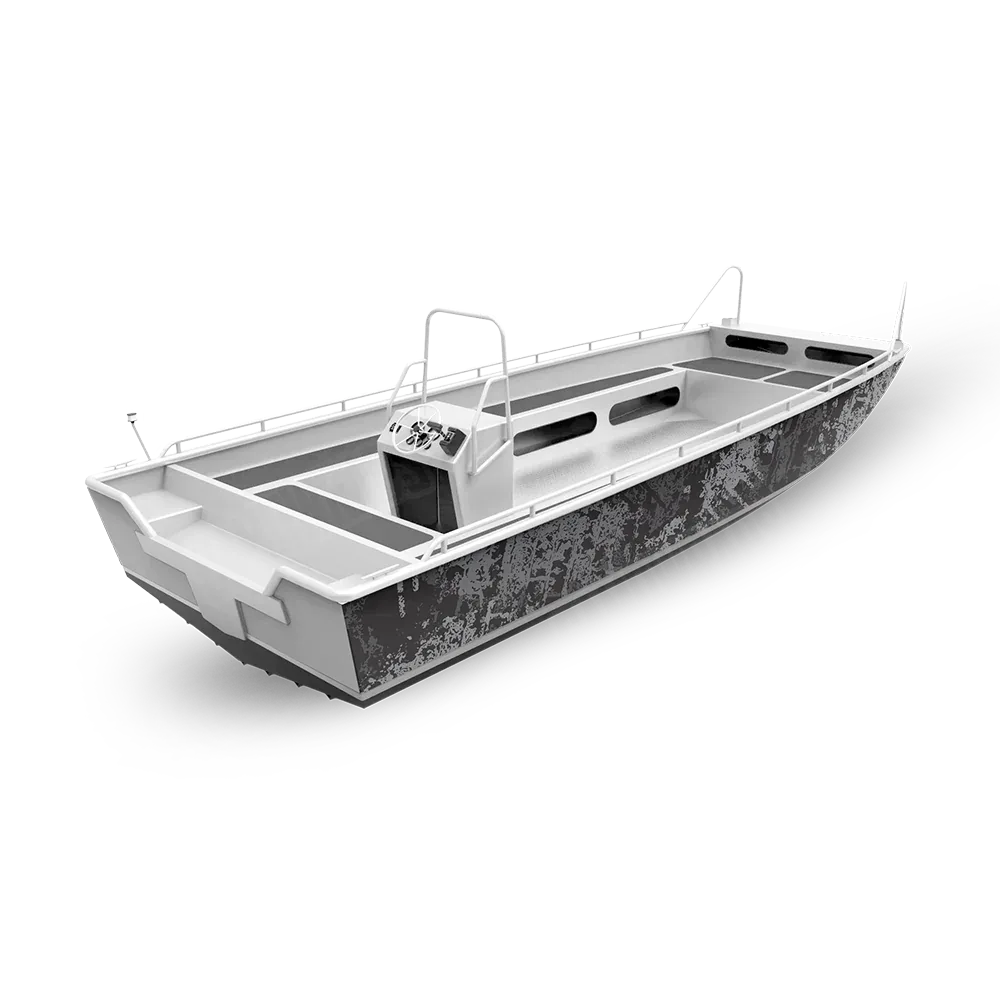 Pasted Midnight Fishing Boat Wraps