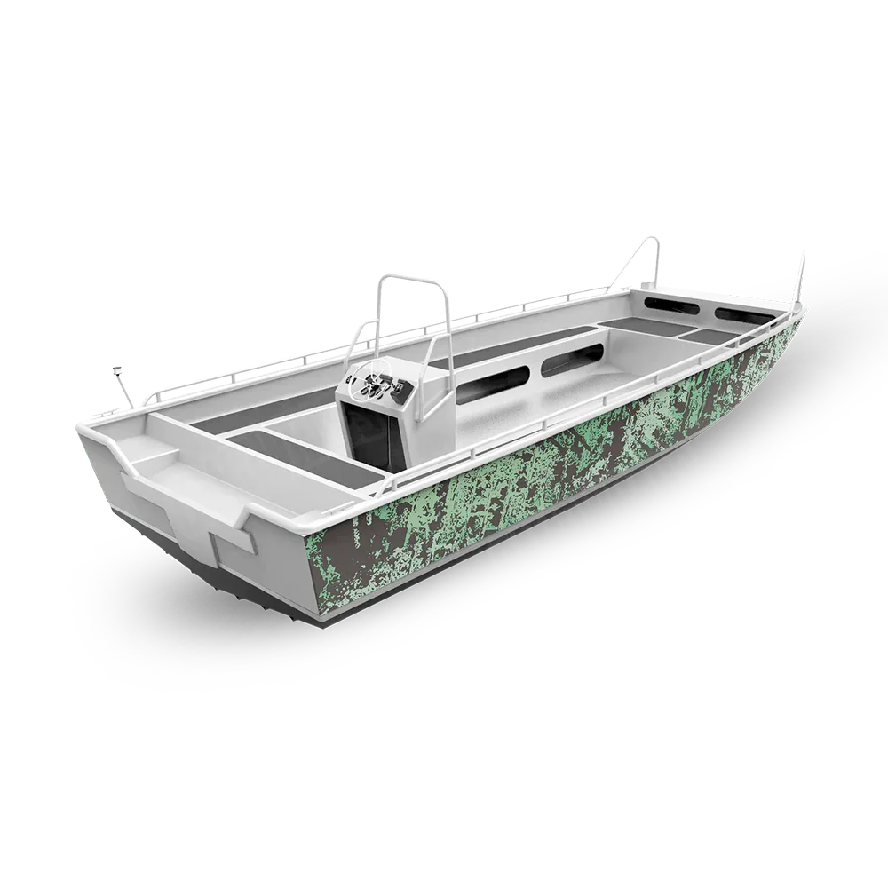 Pasted Mint Chocolate Chip Fishing Boat Wraps